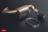 Porsche 991.1 Base Carrera 3.4L 2012 2013 2014 2015 2016 with Aftermarket Parts - Exhaust Stainless Steel from CMST Tuning